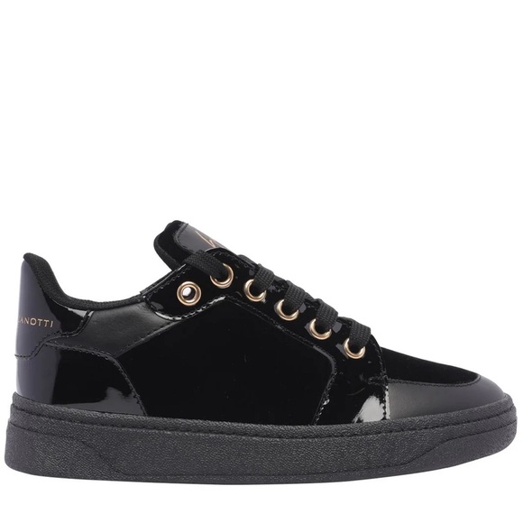 Giuseppe Zanotti black and gold sneakers - Picture 3 of 3